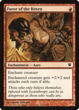 Furor of the Bitten [Innistrad] | North Game Den