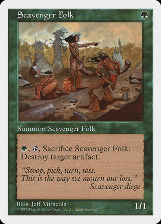 Scavenger Folk [Fifth Edition] | North Game Den