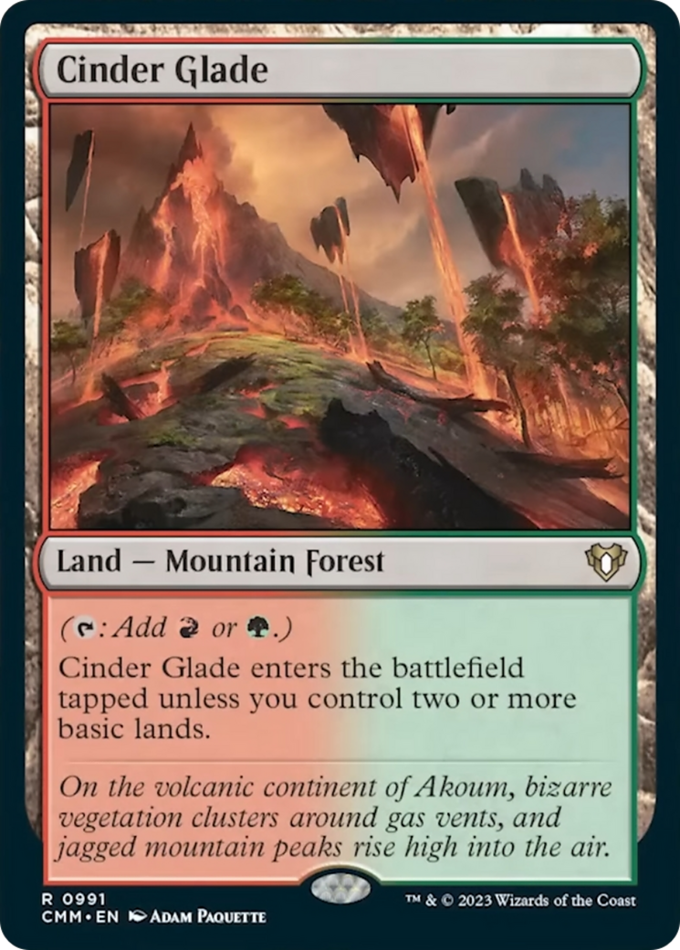 Cinder Glade [Commander Masters] | North Game Den