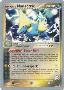 Team Aqua's Manectric (4/95) (Blaziken Tech - Chris Fulop) [World Championships 2004] | North Game Den