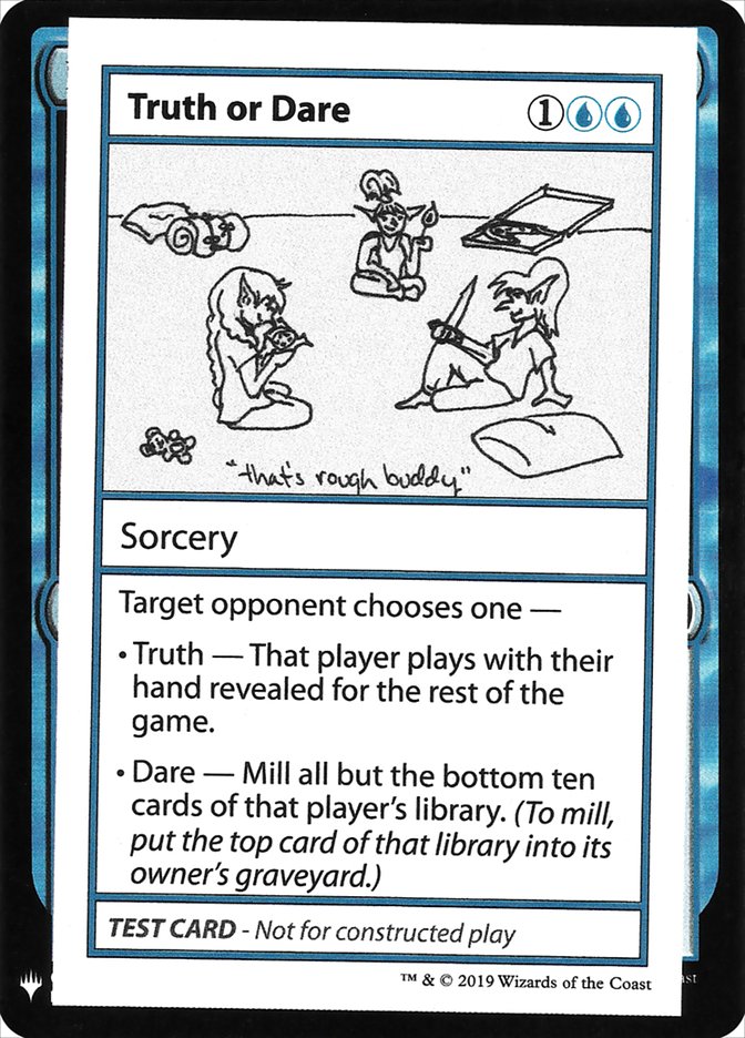 Truth or Dare [Mystery Booster Playtest Cards] | North Game Den
