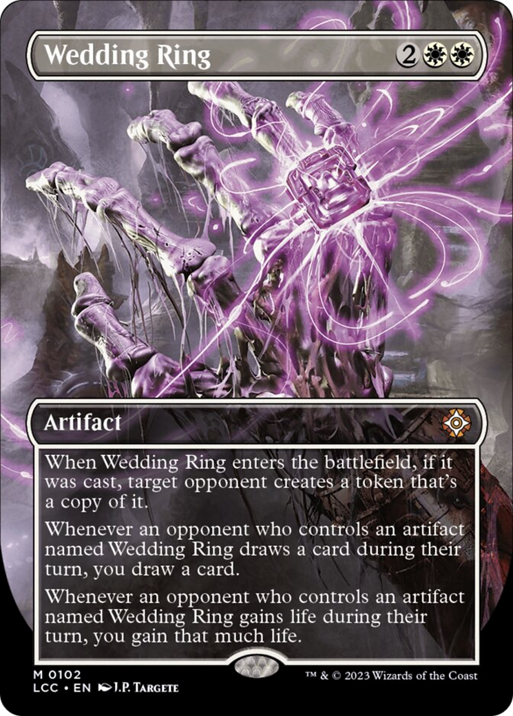 Wedding Ring (Borderless) [The Lost Caverns of Ixalan Commander] | North Game Den