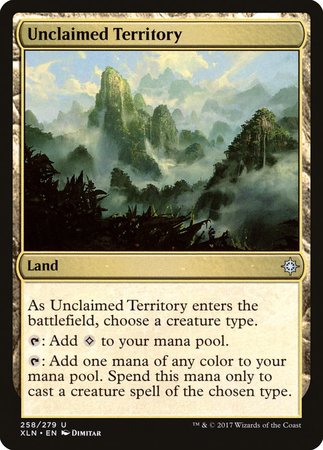 Unclaimed Territory [Ixalan] | North Game Den