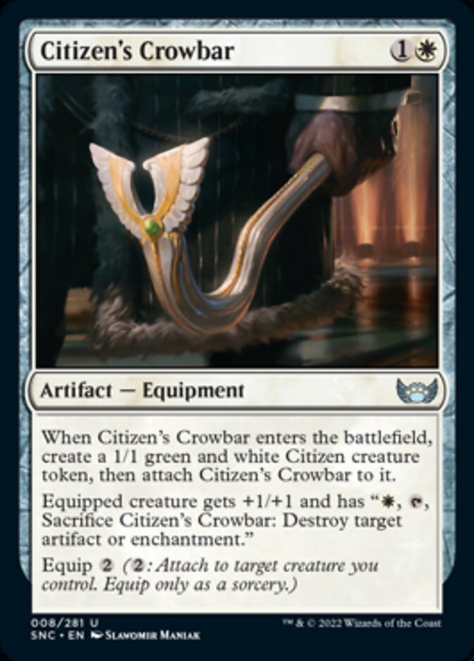 Citizen's Crowbar [Streets of New Capenna] | North Game Den