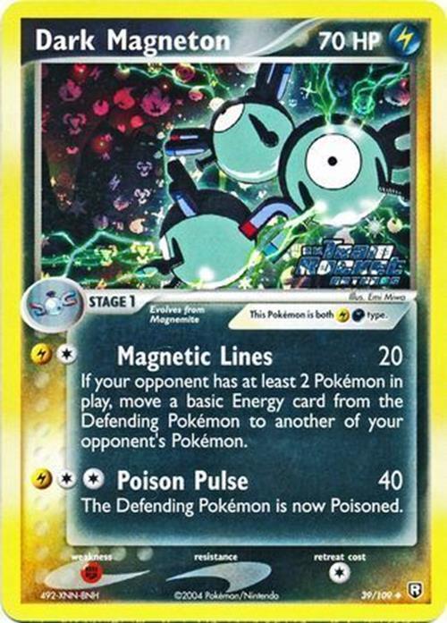 Dark Magneton (39/109) (Stamped) [EX: Team Rocket Returns] | North Game Den