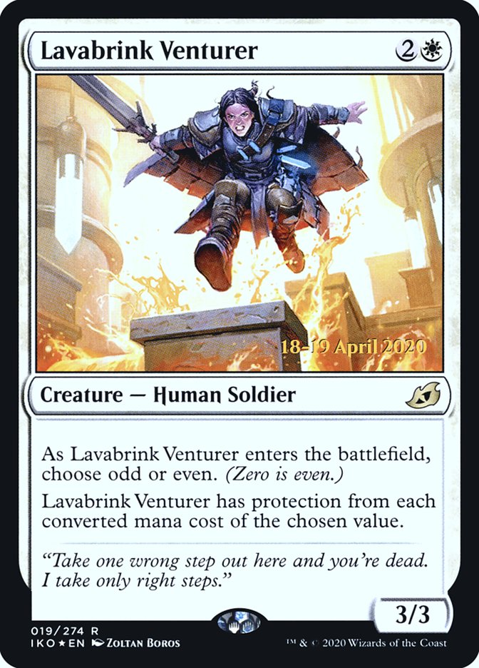 Lavabrink Venturer  [Ikoria: Lair of Behemoths Prerelease Promos] | North Game Den