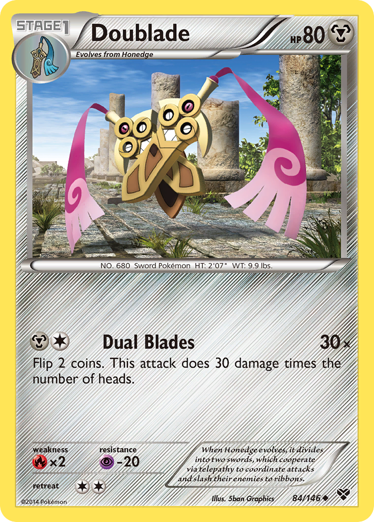 Doublade (84/146) [XY: Base Set] | North Game Den