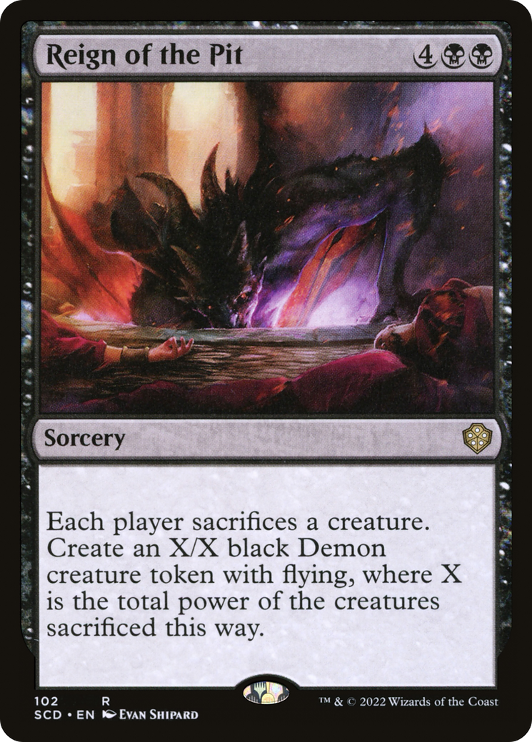 Reign of the Pit [Starter Commander Decks] | North Game Den