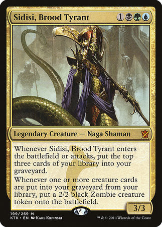 Sidisi, Brood Tyrant [Khans of Tarkir] | North Game Den