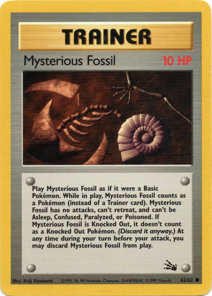 Mysterious Fossil (62/62) [Fossil Unlimited] | North Game Den