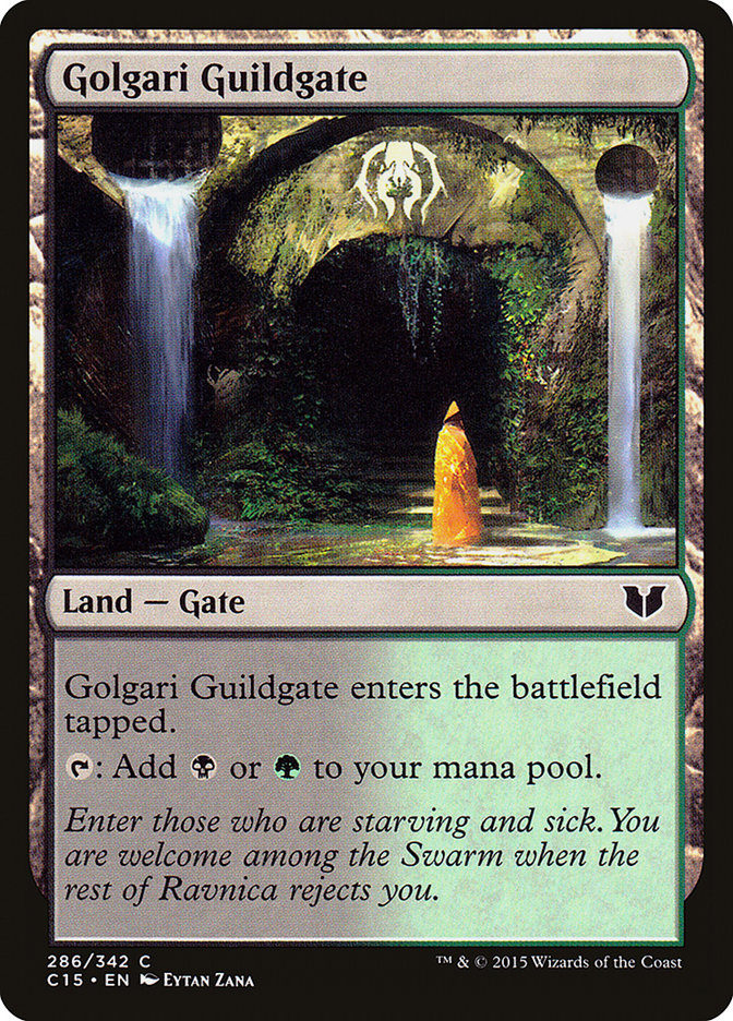 Golgari Guildgate [Commander 2015] | North Game Den