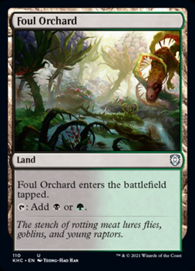 Foul Orchard [Kaldheim Commander] | North Game Den