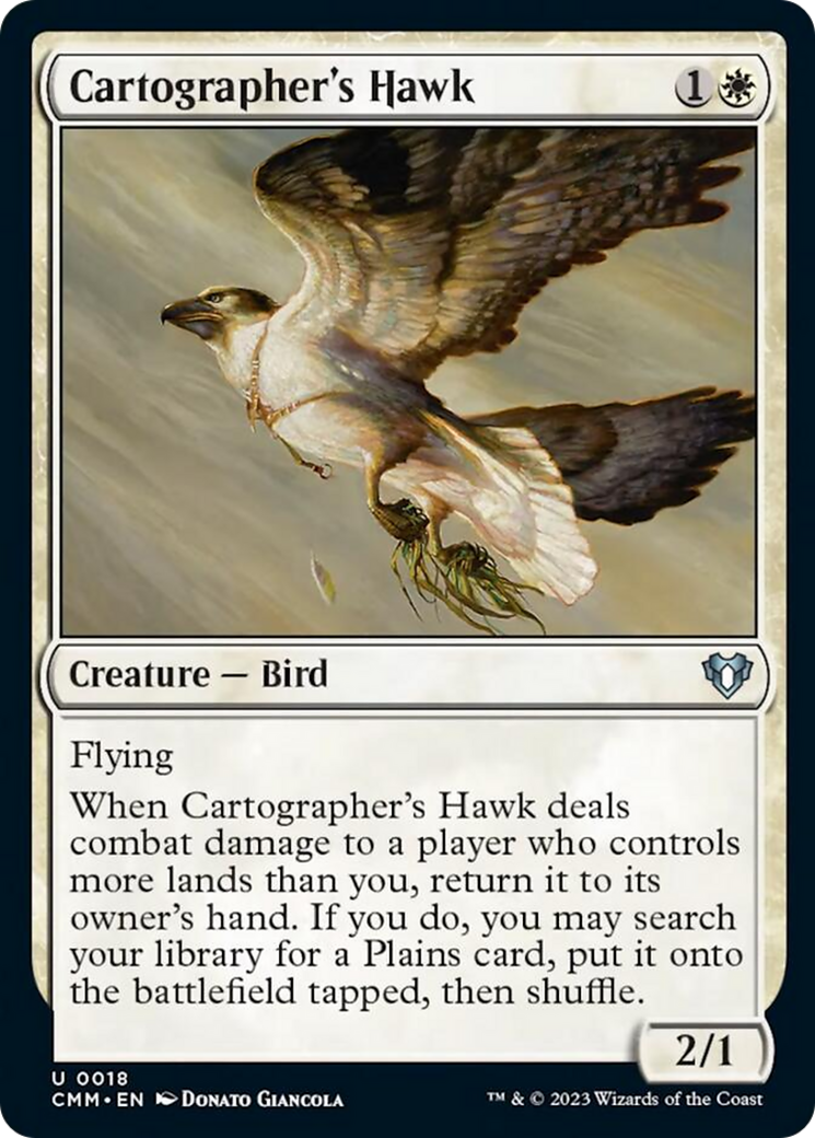 Cartographer's Hawk [Commander Masters] | North Game Den