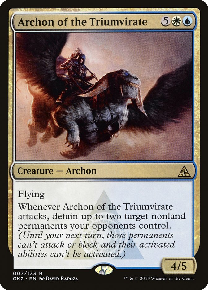 Archon of the Triumvirate [Ravnica Allegiance Guild Kit] | North Game Den