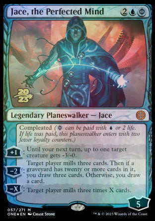 Jace, the Perfected Mind [Phyrexia: All Will Be One Prerelease Promos] | North Game Den