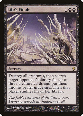 Life's Finale [New Phyrexia] | North Game Den