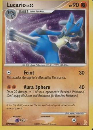 Lucario (3/11) [Diamond & Pearl: Trainer Kit - Lucario] | North Game Den