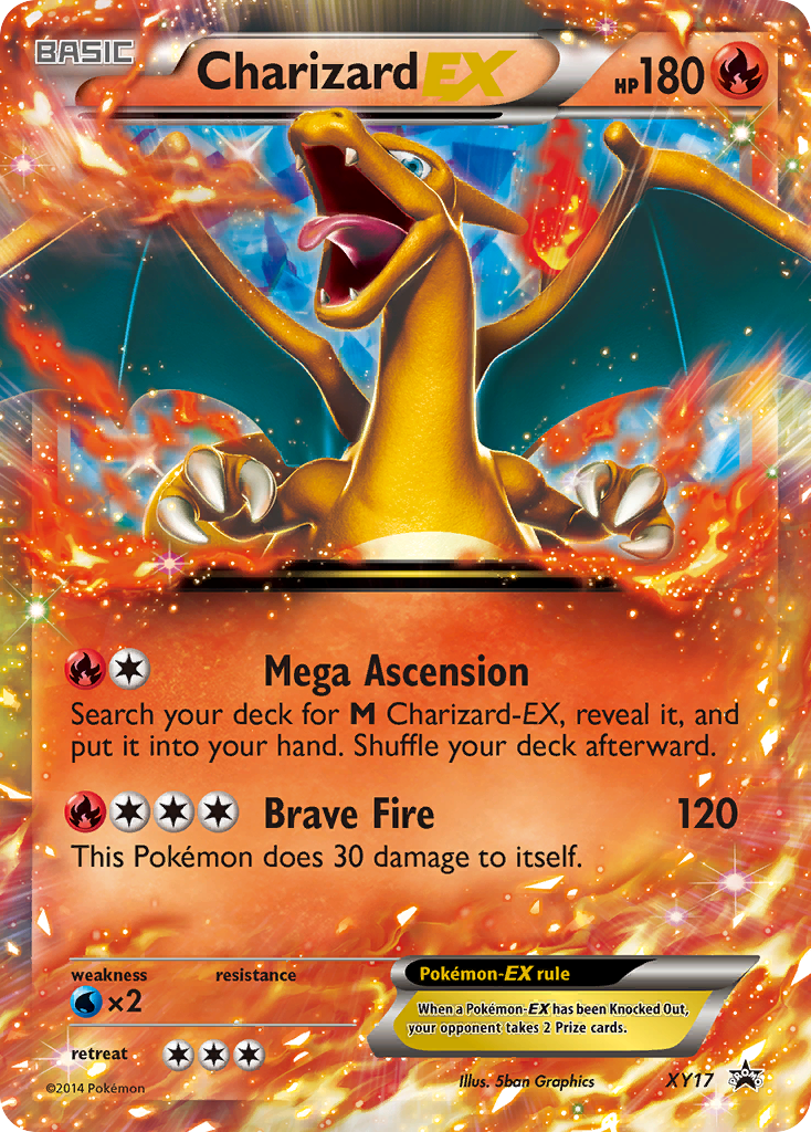 Charizard EX (XY17) [XY: Black Star Promos] | North Game Den