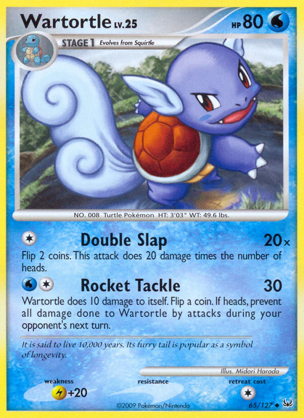 Wartortle (65/127) [Platinum: Base Set] | North Game Den