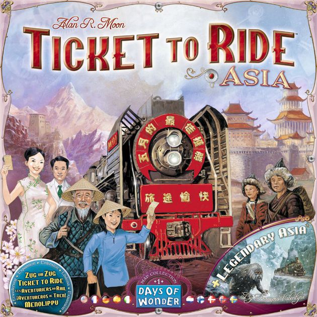 Ticket to Ride: Asia | North Game Den