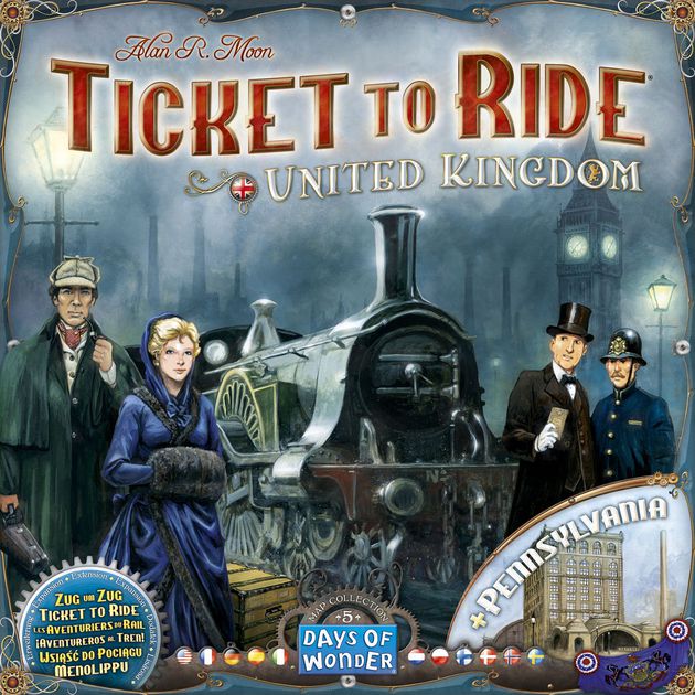 Ticket to Ride: United Kingdom | North Game Den