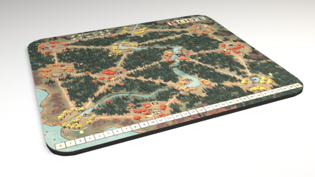 Root: Playmat Fall/Winter | North Game Den